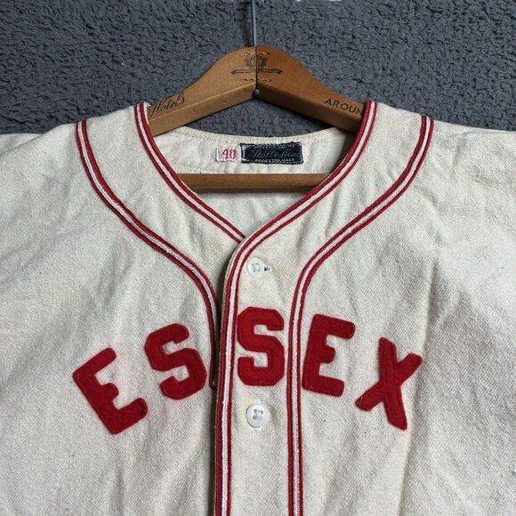 Vintage 50’s Stall & Dean Baseball Jersey Men’s Size 40 (Large) 22x27 Skate Rink - Picture 4 of 16